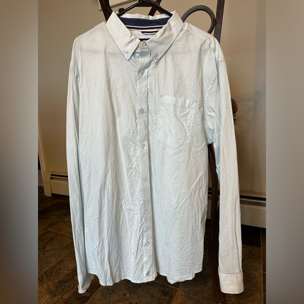 Men's Light Blue Cody James western Shirt